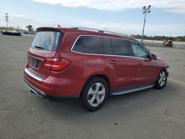 4JGDF6EE1HA974000 - 2017 MERCEDES-BENZ GLS 450 4MATIC RED photo 3