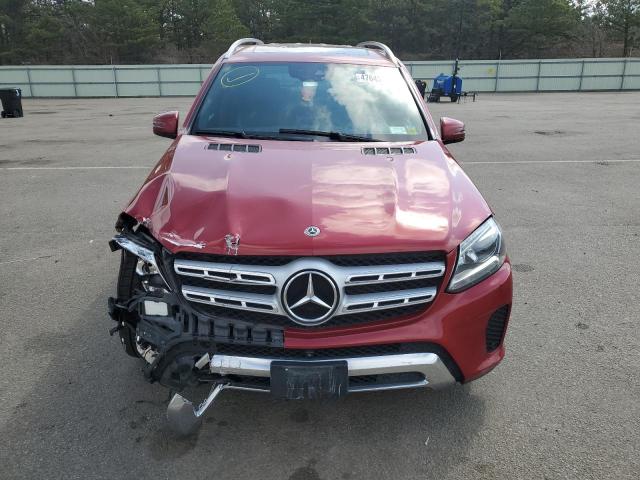 4JGDF6EE1HA974000 - 2017 MERCEDES-BENZ GLS 450 4MATIC RED photo 5