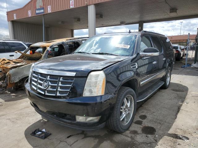 1GYFK66877R257595 - 2007 CADILLAC ESCALADE ESV BLACK photo 1