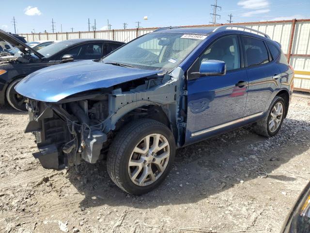 JN8AS5MT6BW169024 - 2011 NISSAN ROGUE S BLUE photo 1