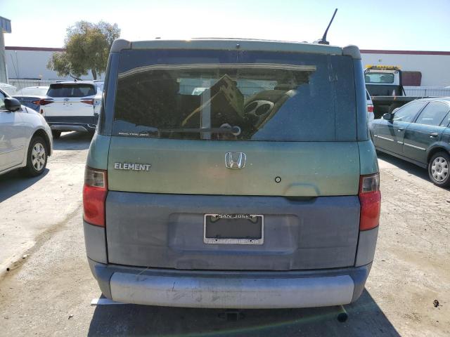 5J6YH27645L027039 - 2005 HONDA ELEMENT EX GREEN photo 6