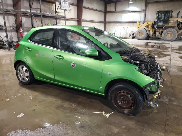 JM1DE1KY6D0159221 - 2013 MAZDA MAZDA2 GREEN photo 4