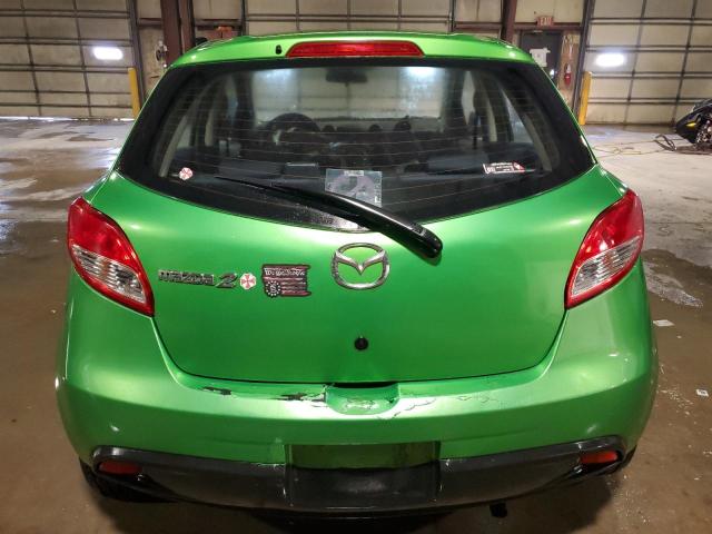 JM1DE1KY6D0159221 - 2013 MAZDA MAZDA2 GREEN photo 6