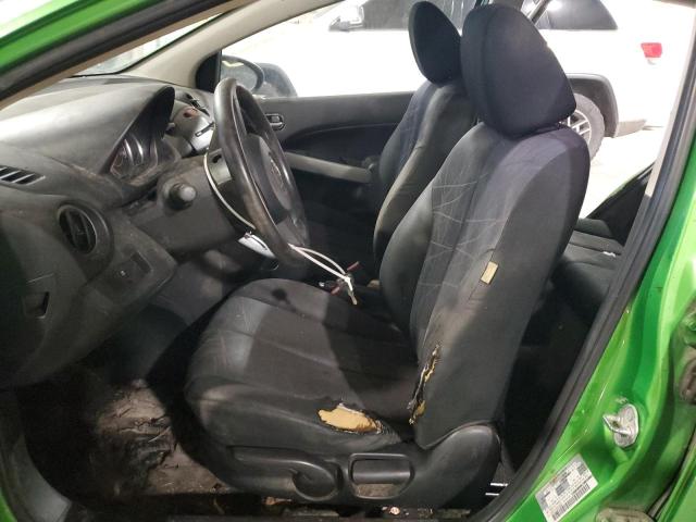 JM1DE1KY6D0159221 - 2013 MAZDA MAZDA2 GREEN photo 7