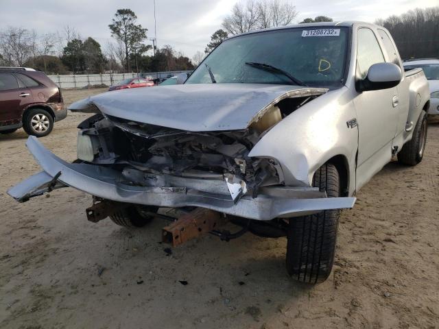 1FTRX07273KD52396 - 2003 FORD F-150 SILVER photo 2