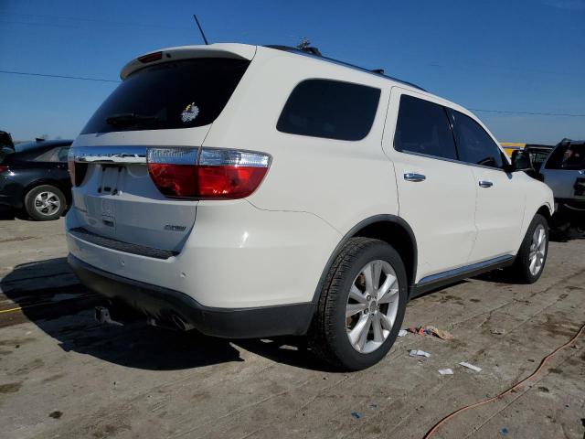 1D4SD4GT8BC674406 - 2011 DODGE DURANGO CREW WHITE photo 3