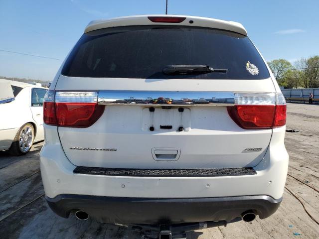 1D4SD4GT8BC674406 - 2011 DODGE DURANGO CREW WHITE photo 6