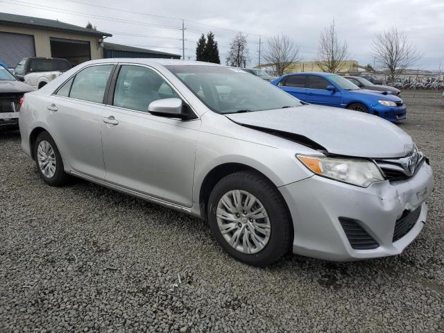 4T4BF1FK7DR288346 - 2013 TOYOTA CAMRY L SILVER photo 4