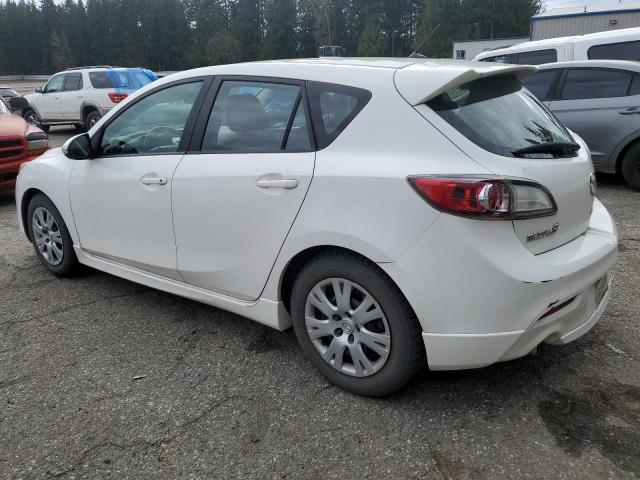 JM1BL1H67A1199347 - 2010 MAZDA 3 S WHITE photo 2