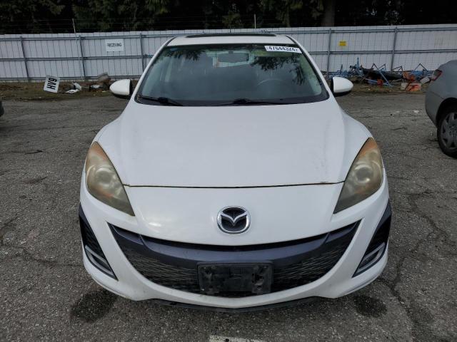 JM1BL1H67A1199347 - 2010 MAZDA 3 S WHITE photo 5