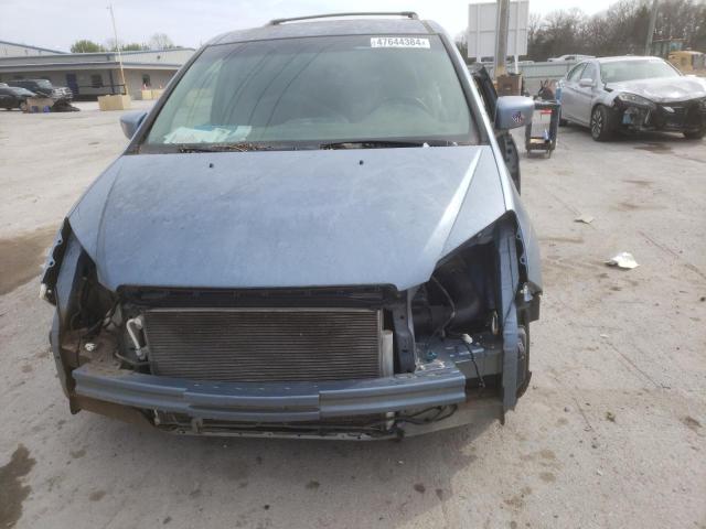 5FNRL38407B072965 - 2007 HONDA ODYSSEY EX BLUE photo 5