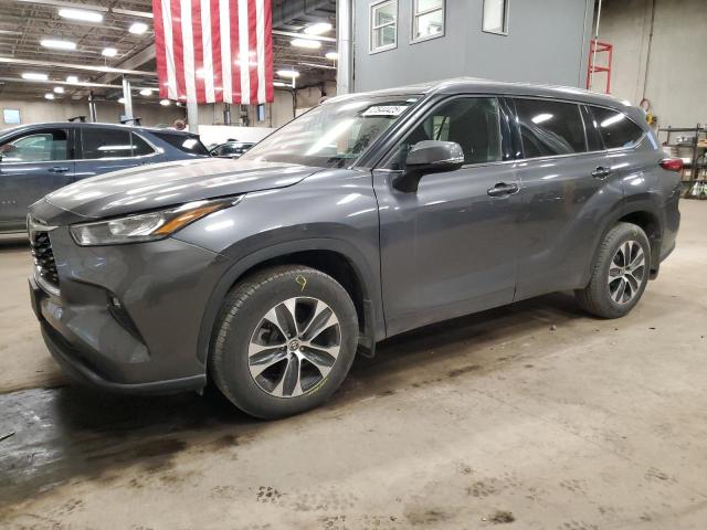5TDGZRBH3LS017789 - 2020 TOYOTA HIGHLANDER XLE 灰色 照片 1