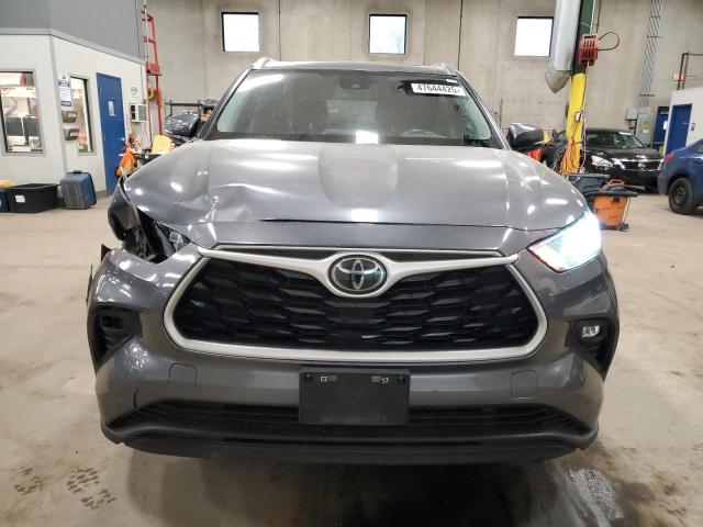 5TDGZRBH3LS017789 - 2020 TOYOTA HIGHLANDER XLE 灰色 照片 5