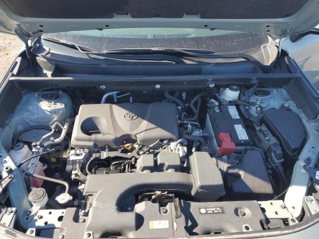 2T3P1RFV6NW300132 - 2022 TOYOTA RAV4 XLE GRAY photo 11