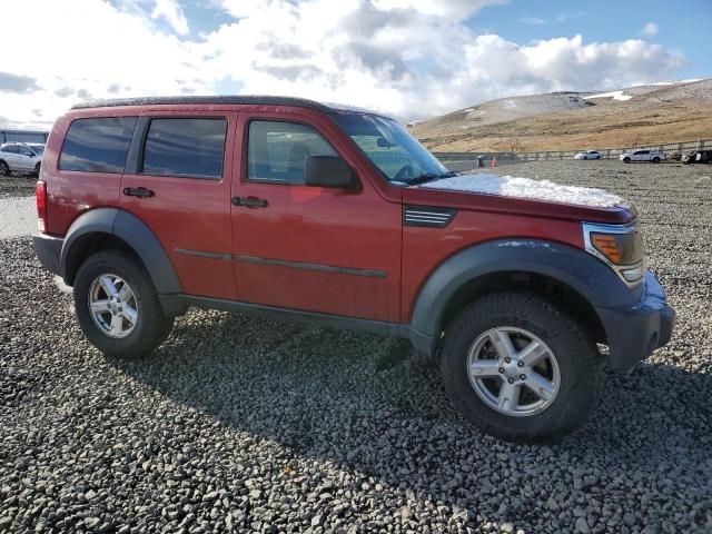 1D8GU28K27W655337 - 2007 DODGE NITRO SXT RED photo 4