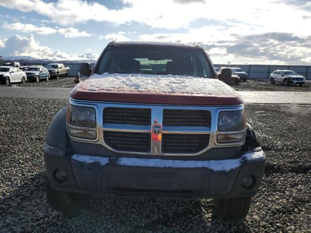 1D8GU28K27W655337 - 2007 DODGE NITRO SXT RED photo 5