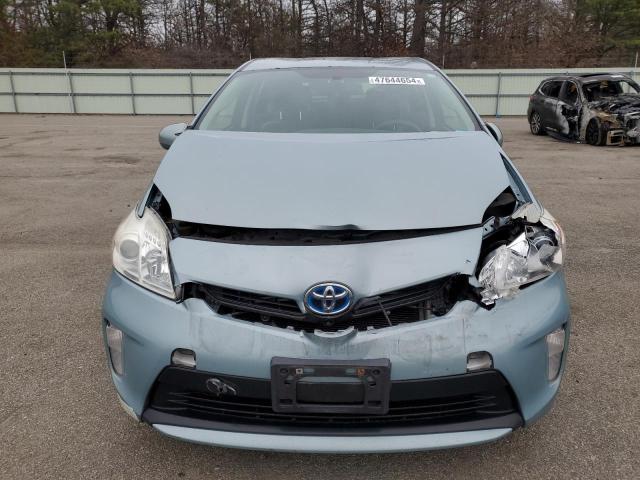 JTDKN3DU0E1858966 - 2014 TOYOTA PRIUS TURQUOISE photo 5