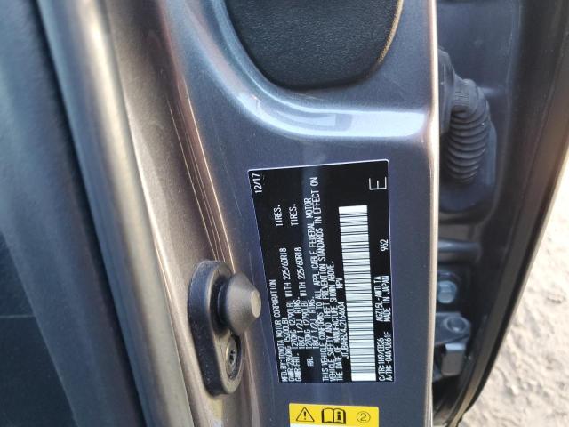 JTJBARBZ4J2164604 - 2018 LEXUS NX 300 BASE 灰色 照片 13