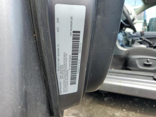 4S3BL616287226209 - 2008 SUBARU LEGACY 2.5I SILVER photo 13