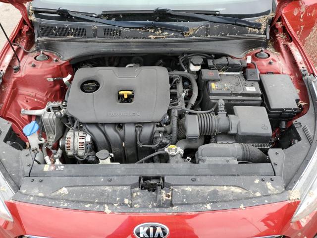 3KPF34AD4KE016223 - 2019 KIA FORTE GT LINE RED photo 11