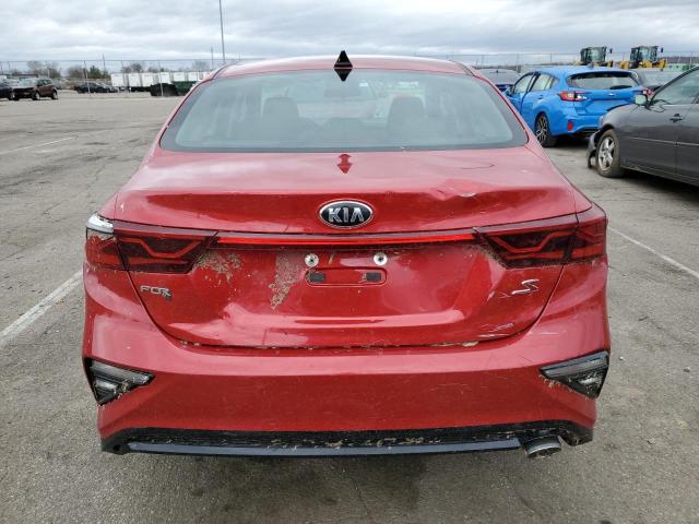 3KPF34AD4KE016223 - 2019 KIA FORTE GT LINE RED photo 6