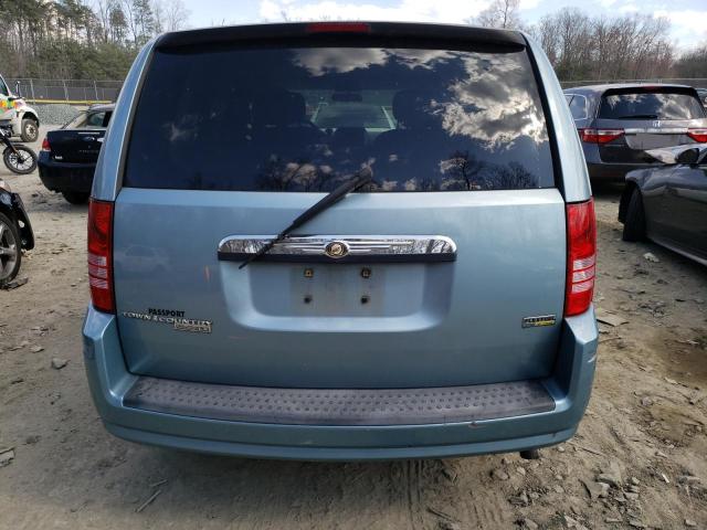 2A8HR44H48R713929 - 2008 CHRYSLER TOWN & COU LX BLUE photo 6