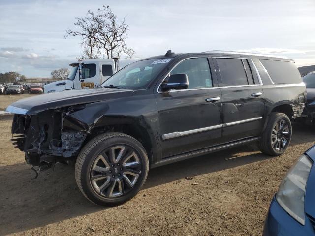 1GYS3UKJ6FR702979 - 2015 CADILLAC ESCALADE ESV PLATINUM შავი ფოტო 1