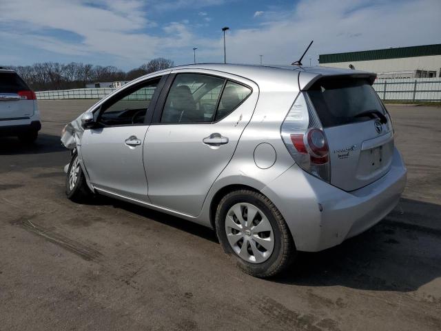 JTDKDTB38E1081420 - 2014 TOYOTA PRIUS C SILVER photo 2