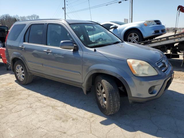 JHLRD78996C002976 - 2006 HONDA CR-V SE GRAY photo 4