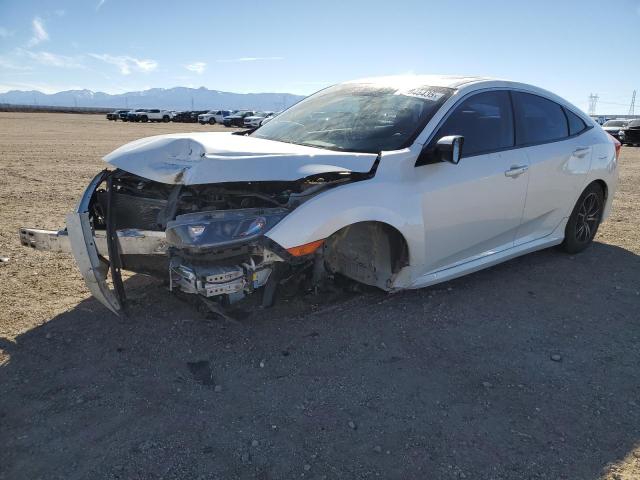 JHMFC1F76KX008107 - 2019 HONDA CIVIC EXL WHITE photo 1