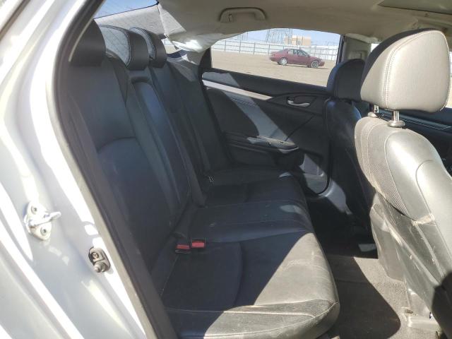 JHMFC1F76KX008107 - 2019 HONDA CIVIC EXL WHITE photo 10