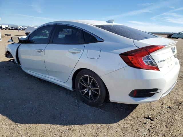 JHMFC1F76KX008107 - 2019 HONDA CIVIC EXL WHITE photo 2