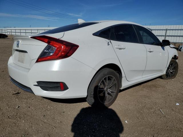 JHMFC1F76KX008107 - 2019 HONDA CIVIC EXL WHITE photo 3