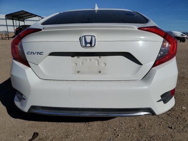 JHMFC1F76KX008107 - 2019 HONDA CIVIC EXL WHITE photo 6