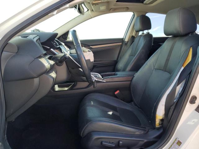 JHMFC1F76KX008107 - 2019 HONDA CIVIC EXL WHITE photo 7