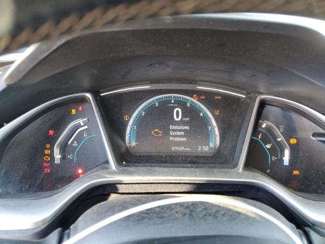 JHMFC1F76KX008107 - 2019 HONDA CIVIC EXL WHITE photo 9