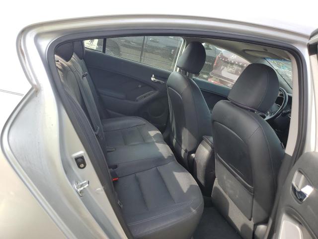 KNAFZ4A86E5103104 - 2014 KIA FORTE EX SILVER photo 10