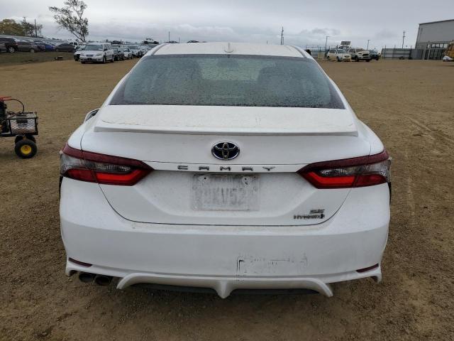 4T1G31AK9PU606682 - 2023 TOYOTA CAMRY SE NIGHT SHADE WHITE photo 6