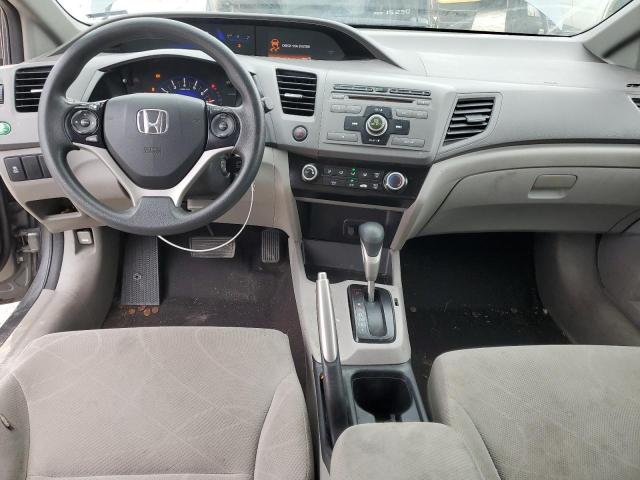 2HGFB2F68CH316386 - 2012 HONDA CIVIC HF GRAY photo 8