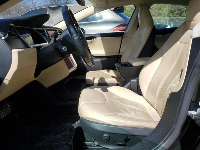 5YJSA1H10EFP34137 - 2014 TESLA MODEL S BLACK photo 7