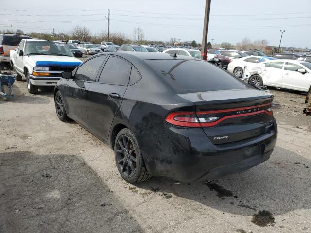 1C3CDFBA9DD123244 - 2013 DODGE DART SXT BLACK photo 2