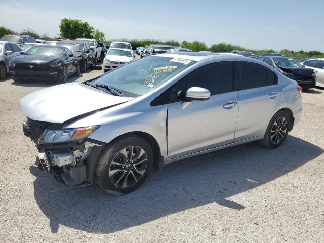 19XFB2F87EE046954 - 2014 HONDA CIVIC EX SILVER photo 1