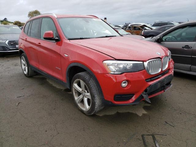 5UXWX9C31H0W70649 - 2017 BMW X3 XDRIVE28I RED photo 4