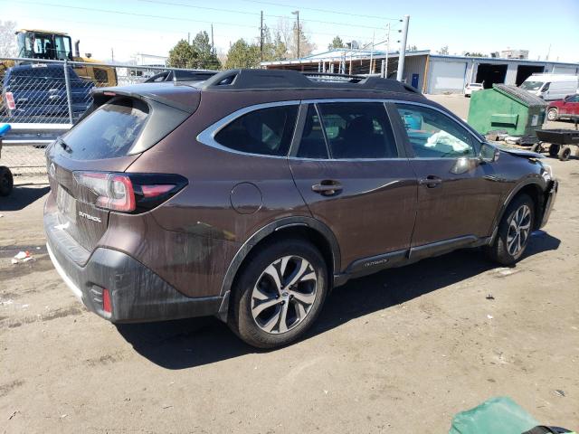 4S4BTANC5L3230723 - 2020 SUBARU OUTBACK LIMITED BROWN photo 3