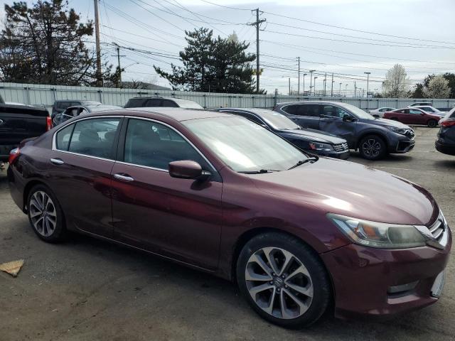 1HGCR2F50FA246911 - 2015 HONDA ACCORD SPORT BURGUNDY photo 4