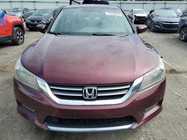 1HGCR2F50FA246911 - 2015 HONDA ACCORD SPORT BURGUNDY photo 5