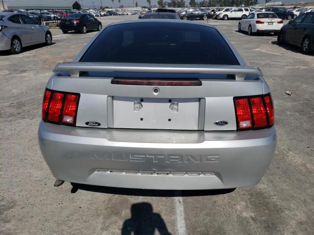 1FAFP40654F210846 - 2004 FORD MUSTANG SILVER photo 6