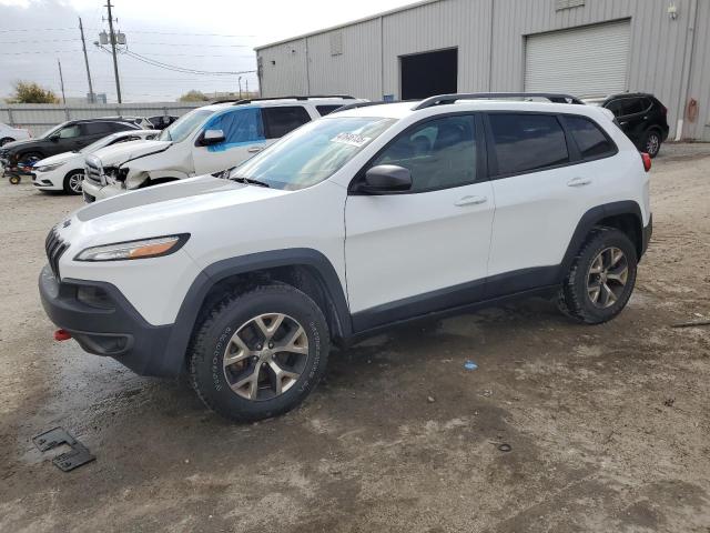 1C4PJMBS8HW569205 - 2017 JEEP CHEROKEE TRAILHAWK WHITE photo 1