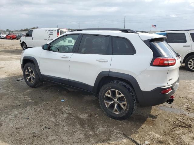 1C4PJMBS8HW569205 - 2017 JEEP CHEROKEE TRAILHAWK WHITE photo 2
