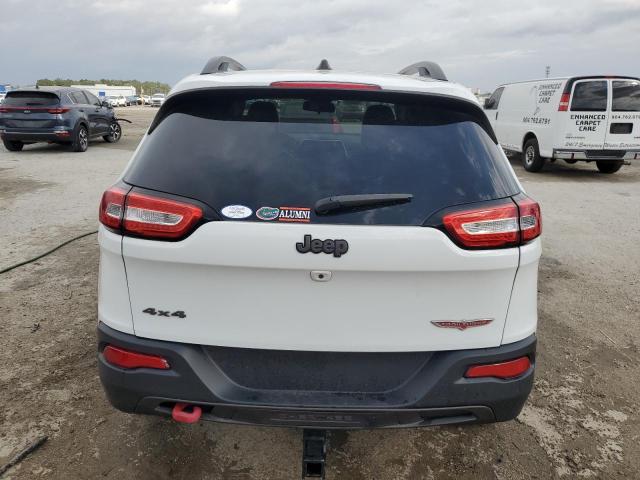 1C4PJMBS8HW569205 - 2017 JEEP CHEROKEE TRAILHAWK WHITE photo 6